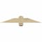 Ekena Millwork Eugene Rough Sawn Timber Gable Bracket, Douglas Fir, 36"W x 6"H x 2"D x 4"F, 4/12 Pitch GBW036X06X0204EUG00RDF - alternate 1